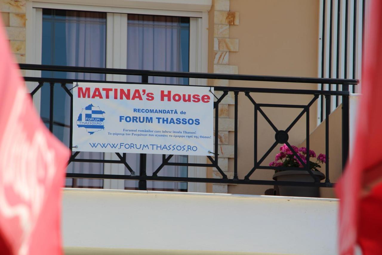 Matina'S Apartments Prínos Eksteriør billede